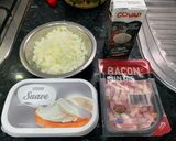 Foto del paso 3 de la receta: Pollo gratinado con setas y falsa carbonara