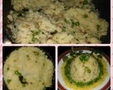 A picture of step 3 of Green Peas Suji Upma.