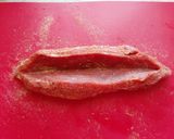 Bacon-ös gombás sertésszűz vele sült krumplival recept fázis 2 fotója