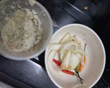 Foto langkah ke 2 dari resep Oseng Daun Pepaya Jepang.