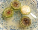 Foto del paso 2 de la receta Salteado de alcachofas, champiñones y panceta