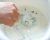 A picture of step 2 of Cacık.