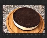 Hình bước làm 10 của món Chessecake Oreo mứt dâu tằm