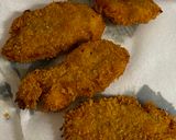 A picture of step 2 of Hire-Katsu Sando (Fried fillet pork Tonkatsu sandwich).