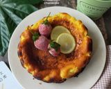 Foto langkah ke 6 dari resep Basque Burnt Cheesecake.