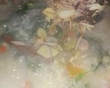 Gambar langkah 4 resipi Bubur Campur Tumis Darat.