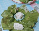 รูปขั้นตอนการทำที่ 2 ของ ขนมต้มนึ่ง