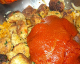 Foto del paso 9 de la receta: Albóndigas vegetarianas en salsa de cebolla con tomate