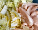 Foto langkah ke 1 dari resep Cah Ayam Jamur Sayur.