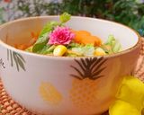 Hình bước làm 2 của món Xà lách trộn