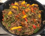 Foto del paso 3 de la receta: Salteado de verduras con carne molida