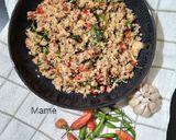Foto langkah ke 5 dari resep Ikan Cencaru Suwir Pedas.