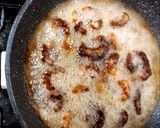 A picture of step 6 of Asian Chilli & Garlic king prawns in a stir fry Sauce. 🥰.