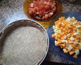 Foto del paso 2 de la receta: Tarta primaveral 🐞✨🐝🦋de base integral con mix de semillas