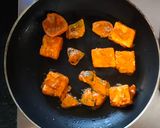 A picture of step 8 of Paneer Tikka Masala.