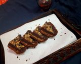 कैरेमल वॉलनट चॉकलेट टार्ट(Caramel Walnut Chocolate Tart recipe in Hindi) रेसिपी चरण 16 फोटो