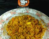 A picture of step 3 of PULAO from LEFTOVER VEGETABLE JALFREZI.