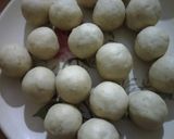 A picture of step 3 of Rice flour roti with chicken.