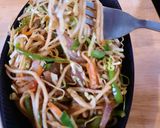 वेज चाउमीन (veg chowmein recipe in Hindi) रेसिपी चरण 3 फोटो