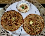 A picture of step 7 of Capsicum Papad Paratha.