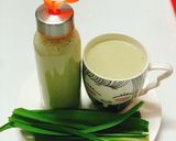 Hình bước làm 6 của món Sữa đậu nành lá dứa