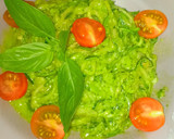 Foto del paso 10 de la receta: ZUCCHINI SPAGHETTI CON PESTO DE AGUACATE 🥑 🇮🇹 / Keto/Lowcarb/