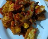 Foto langkah ke 4 dari resep Balado Tahu Ikan Asin Lidah.