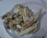 Foto del paso 2 de la receta Berenjenas rellenas con salsa italiana de aceitunas y huevo secreto