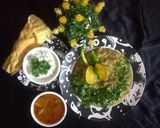 પાલક ખીચડી (Palak Khichdi Recipe In Gujarati) રેસીપી સ્ટેપ2ફોટો
