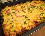 Tarkabarka zöldséges-húsos-krumplis rakott recept fázis 5 fotója