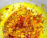 A picture of step 2 of Yam and beans porridge.