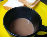 A picture of step 6 of Milk and ginger tea.