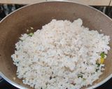 A picture of step 7 of Fried brown rice.