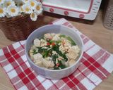 Foto langkah ke 7 dari resep Tumis Telur Sawi Saus Tiram.
