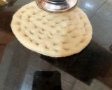 A picture of step 5 of Homemade naan, without oven.