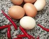 Une image de l'étape 1 de Omellette soufflée piment de cayenne🌶️.