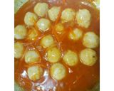 Foto langkah ke 2 dari resep Pasta Bakso Ayam Saos Tomat Enak & Simple.