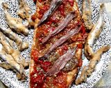 Foto del paso 4 de la receta: Llesca o tostada de escalivada con anchoas y boquerones