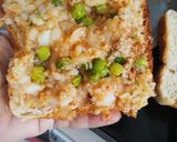 A picture of step 3 of Bread chilli Pakoda.