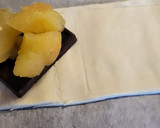 Foto del paso 1 de la receta: Hojaldritos de chocolate y manzana