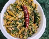 A picture of step 6 of Amaranthus, Veggies and Lentil Dry Curry.