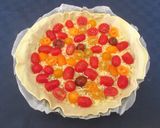 A picture of step 3 of Savory Cherry Tomato Tart.