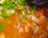 A picture of step 2 of Chicken jalfrezi.