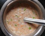 A picture of step 1 of Instant Bajra rava dosa.