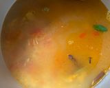 A picture of step 4 of Kadhi Khichdi.