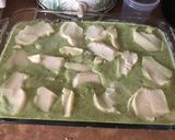 A picture of step 5 of Enchiladas Suizas.