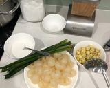 Hình bước làm 1 của món 🍵Chè long nhãn hạt sen
