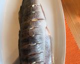 Egészben sült süllő recept fázis 3 fotója