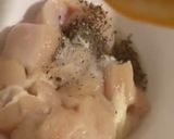 A picture of step 2 of Orange Chicken.