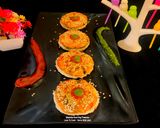 A picture of step 7 of Crispy Bread Mix Veg Gold Coins - Indian Taste Continental Starter Bites - Shallow Fry Tawa Recipe.